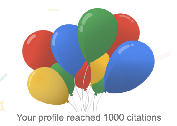 On breaking the thousand citations mark